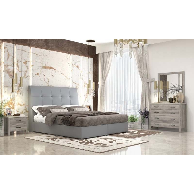 Κρεβάτι Διπλό 60 ΣΤΑΧΤΙ Αποθηκευτικό Χώρο